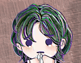 核桃异形吧唧_绘画作品