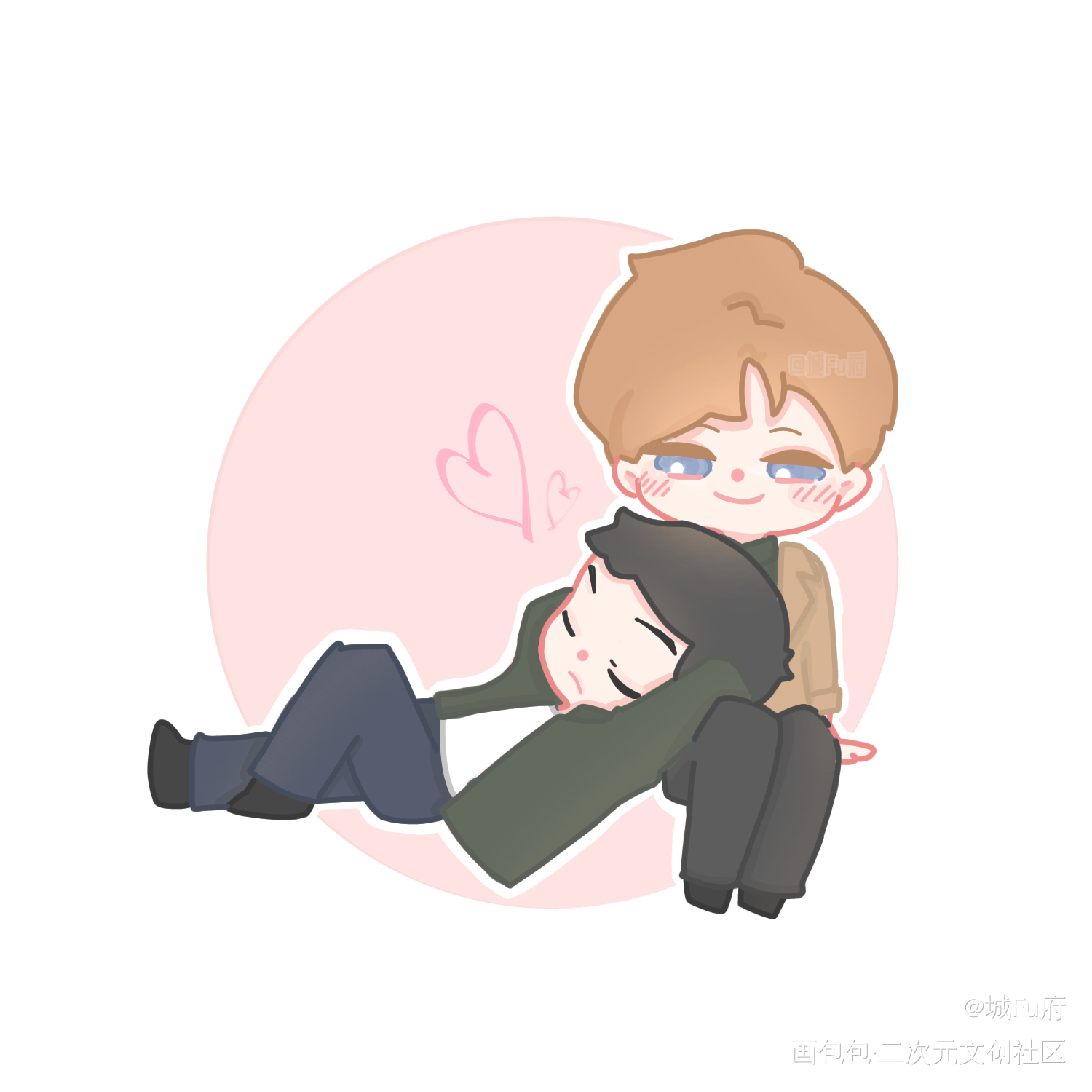 周丁贴贴_老婆孩子热炕头周丁丁小伟周谨行绘画作品