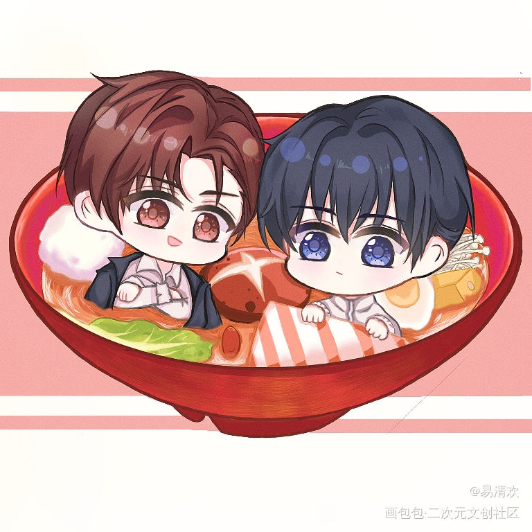 大碗麻辣烫_你却爱着一个傻逼188男团李简绘画作品
