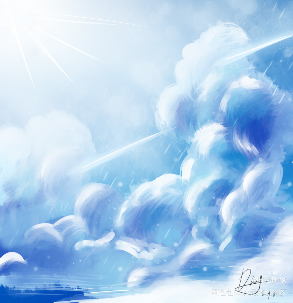 空?_我要上首推板绘原创绘画作品