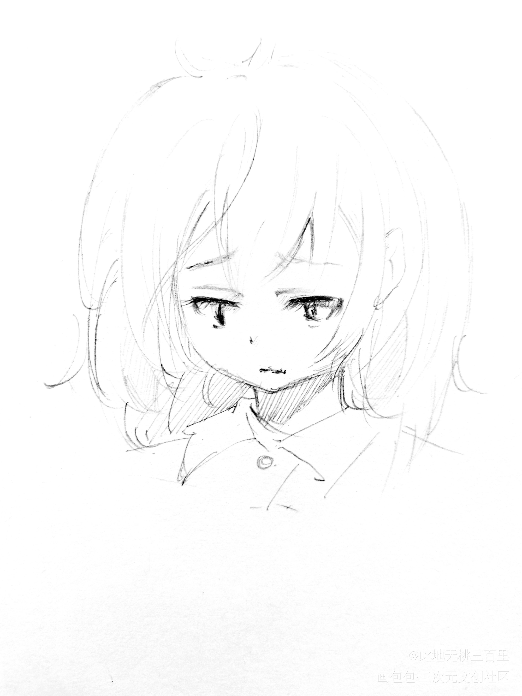 (๑• . •๑)_手绘绘画作品