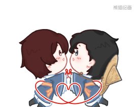 李简七夕贺图_绘画作品