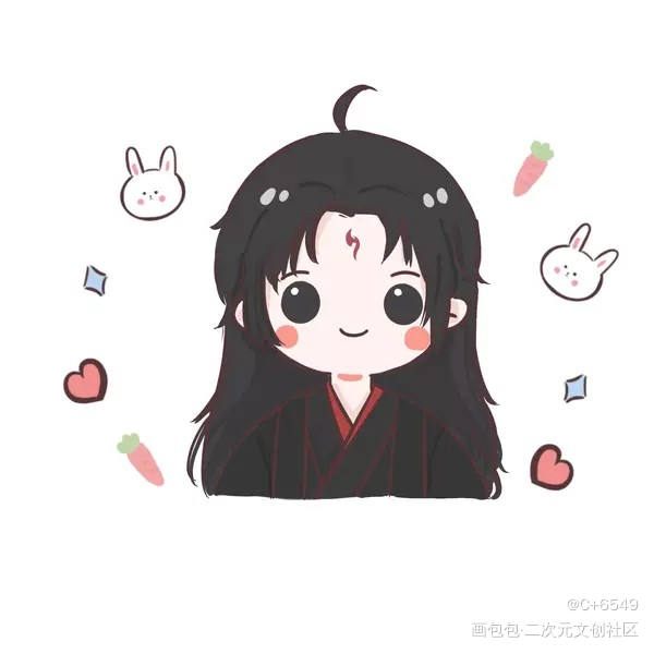 约稿_人渣反派自救系统Q版绘画作品