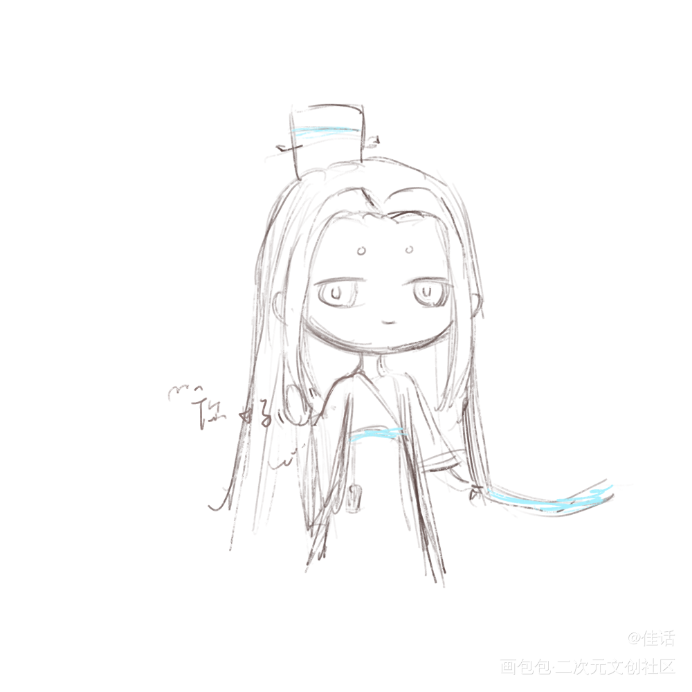 _魔道祖师忘羡绘画作品