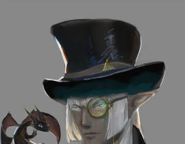 ff14捏的儿子_绘画作品