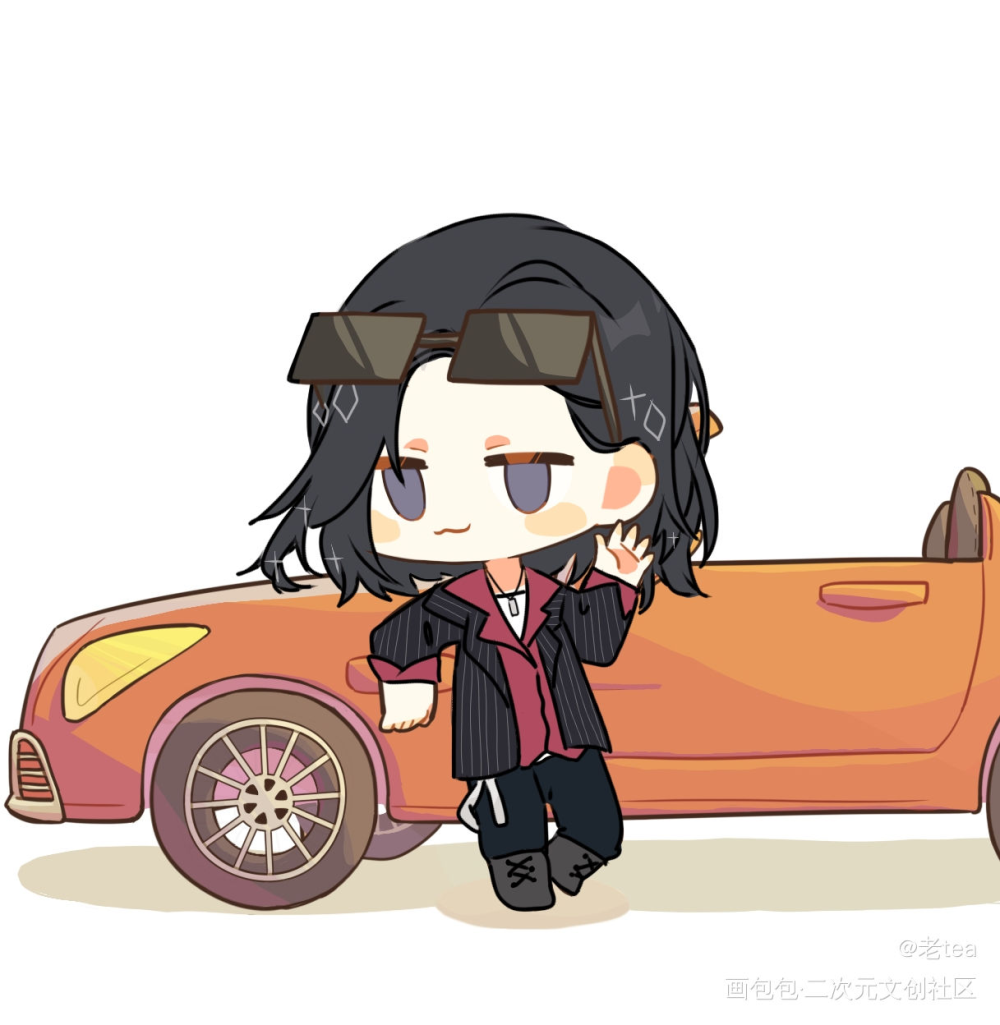 七夕快乐✨_188男团寒故宋居寒模板绘画作品