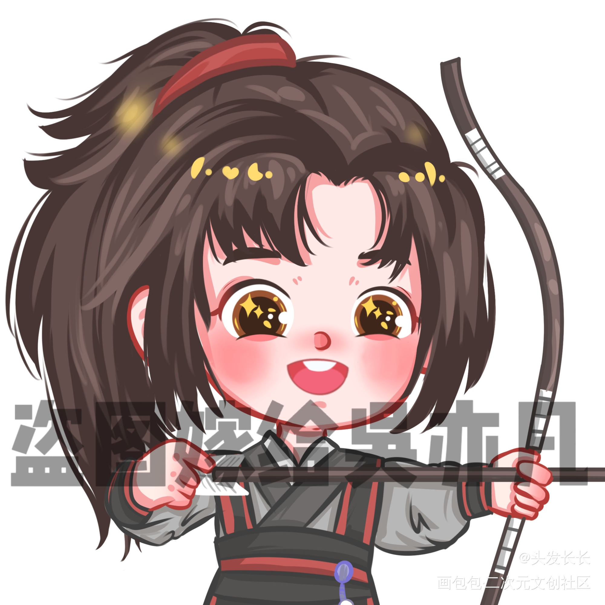_魔道祖师绘画作品