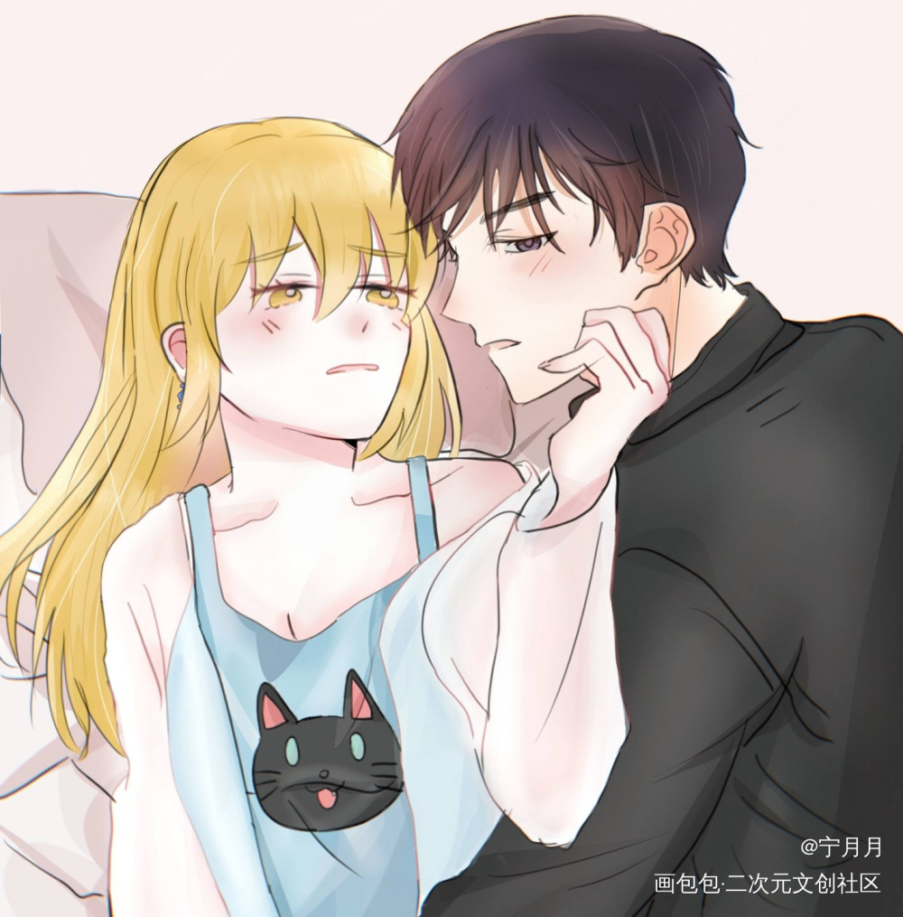 梦女，李泽言和我_恋与制作人李泽言梦女绘画作品