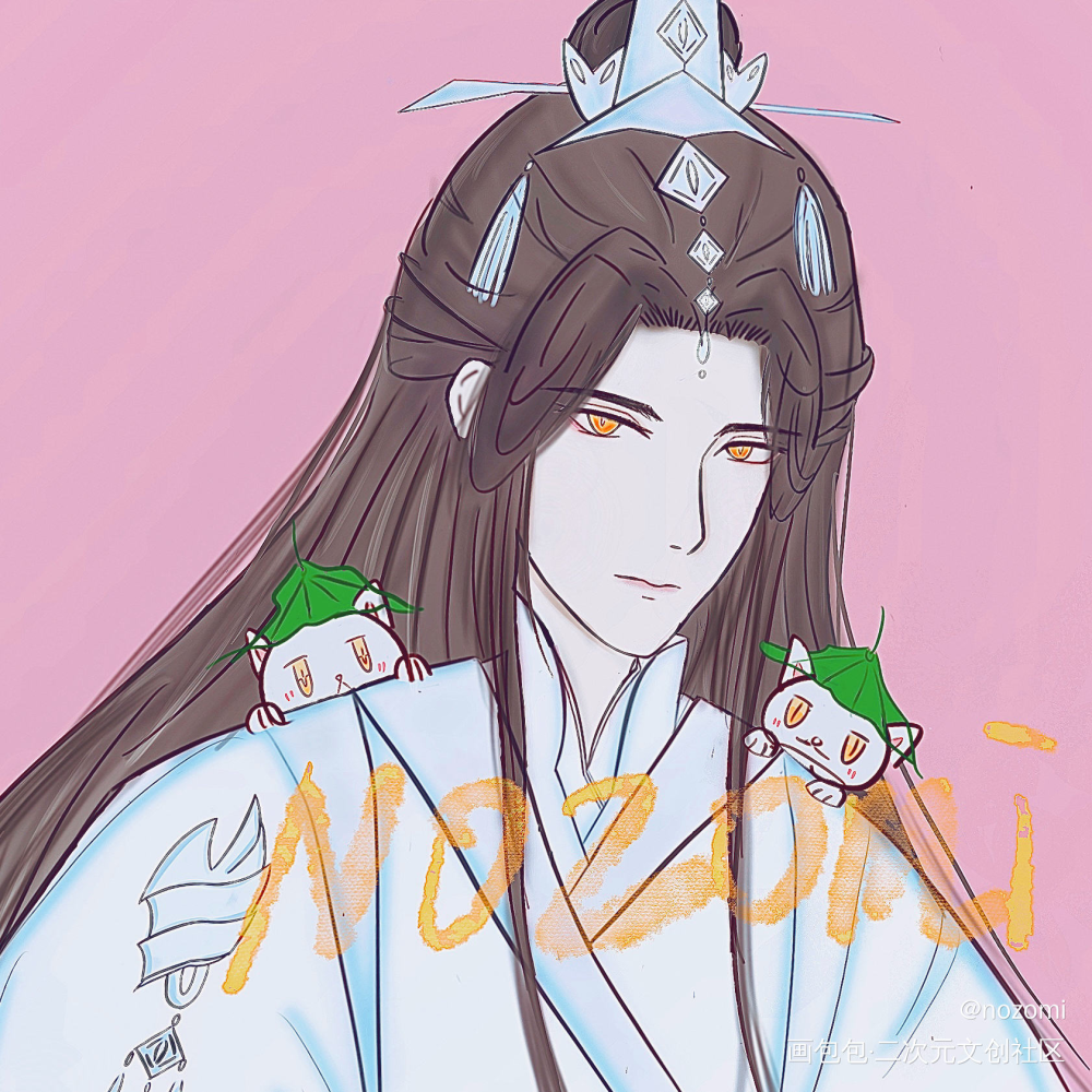 晚宁_二哈和他的白猫师尊楚晚宁古风绘画作品
