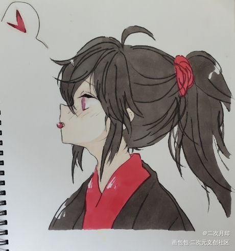 薛洋_魔道祖师手绘临摹绘画作品