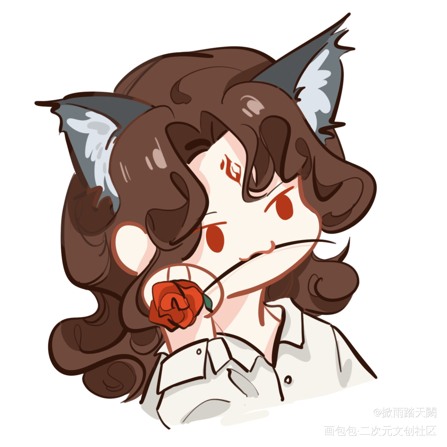 _人渣反派自救系统绘画作品