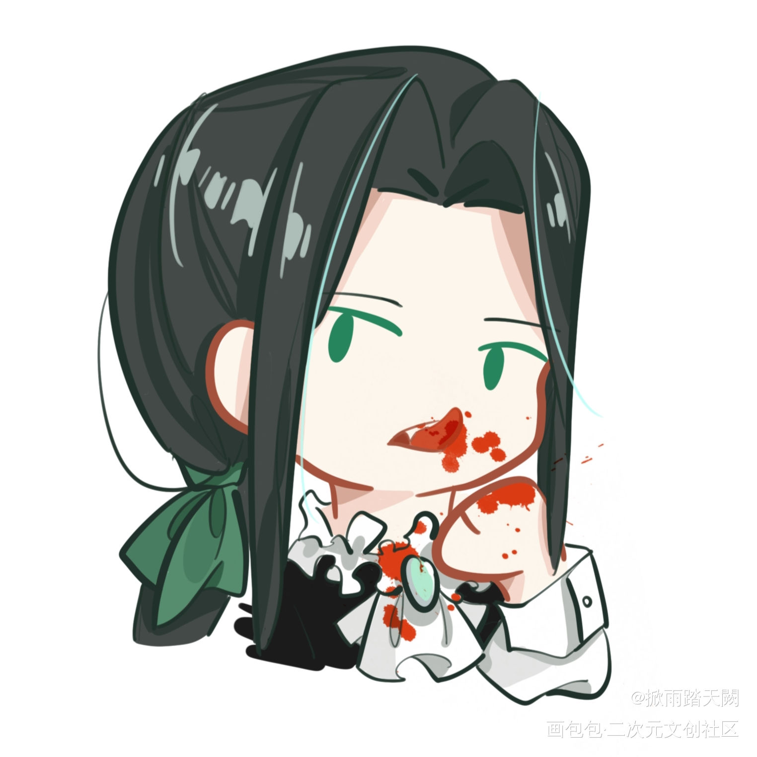 _人渣反派自救系统绘画作品