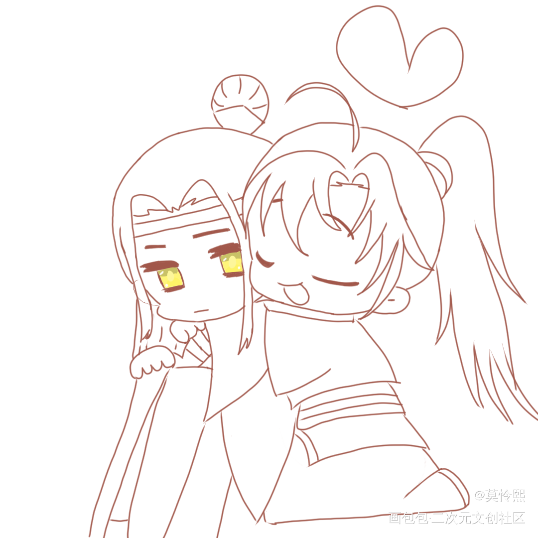 忘羡_魔道祖师忘羡绘画作品