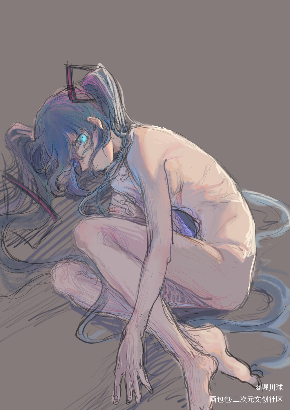 無_初音未来绘画作品