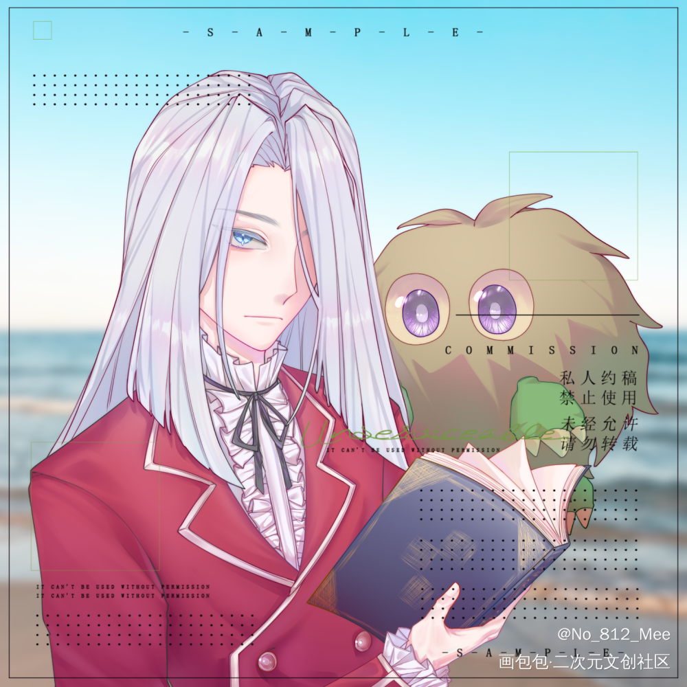 一些能看的稿子_平涂Q版约稿板绘绘画绘画作品