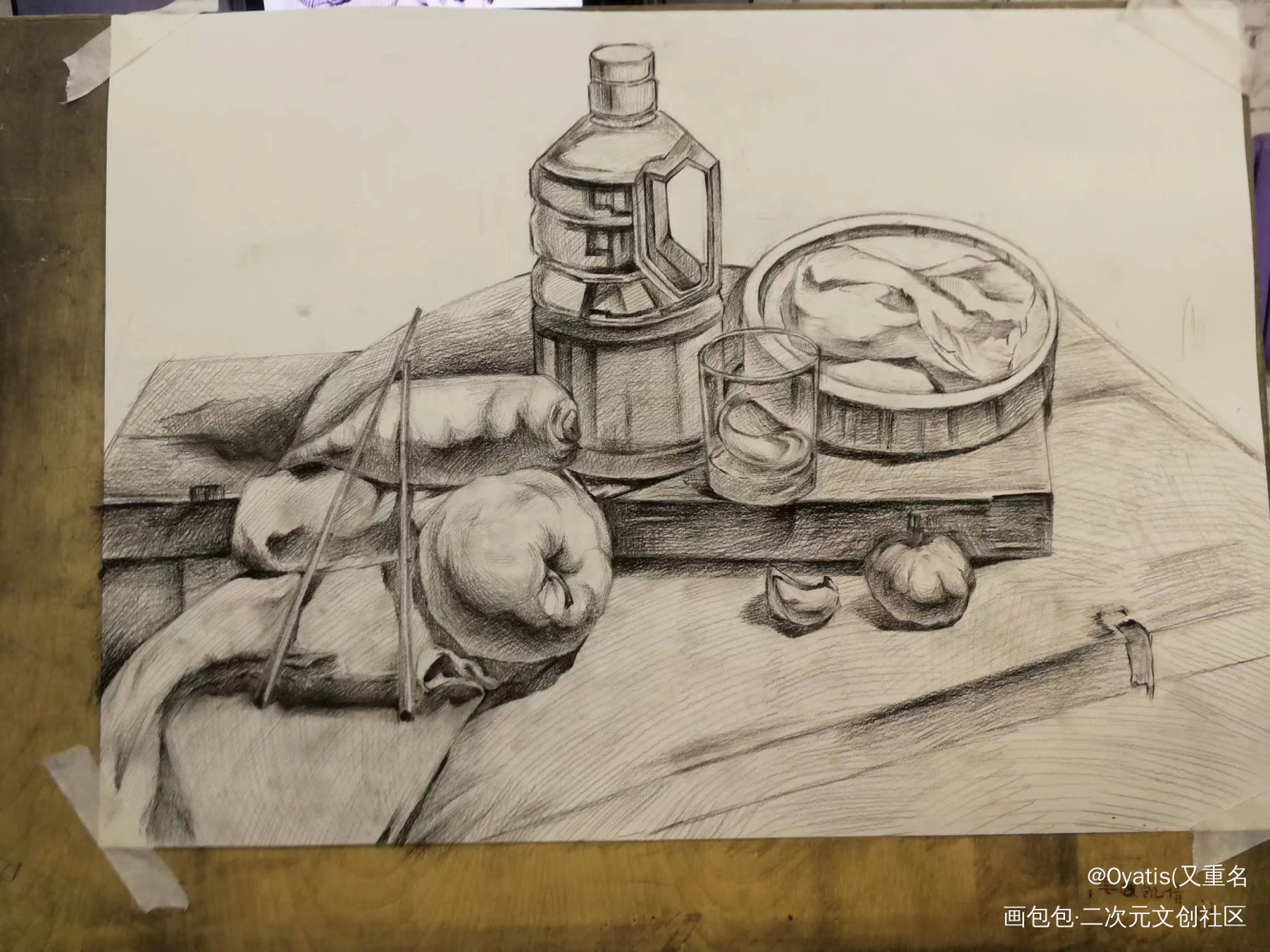 速描1_手绘素描临摹绘画作品