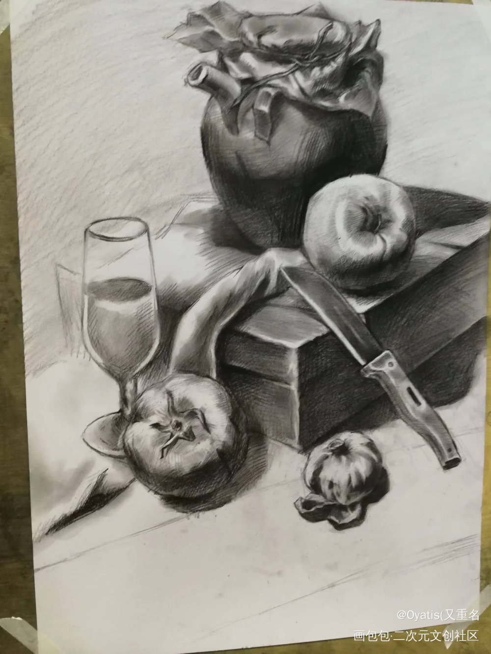 素描2_手绘素描临摹绘画绘画作品