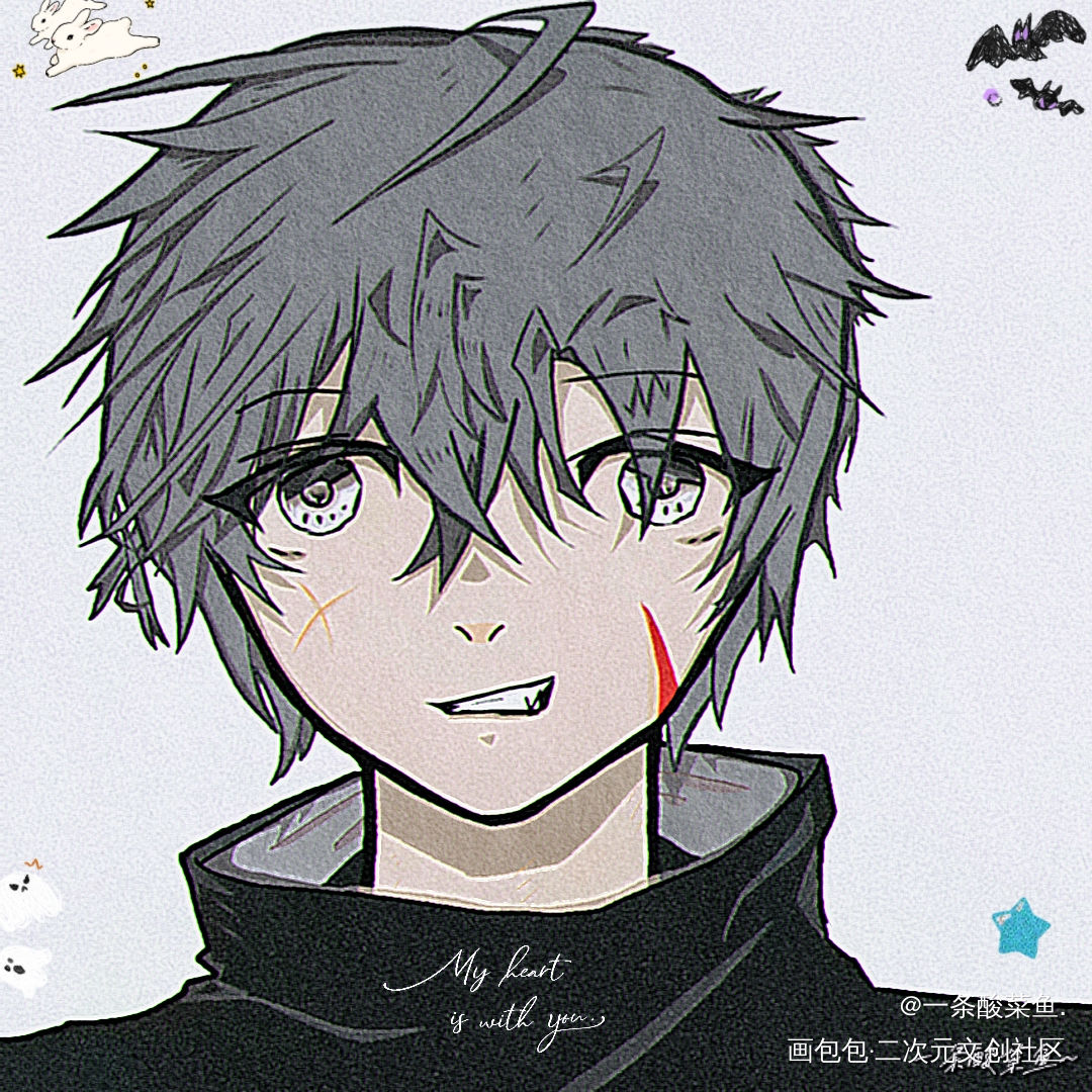 _摸鱼原创绘画作品