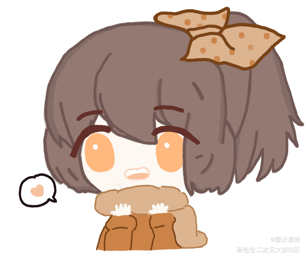 小小的尝试_表情包绘画作品