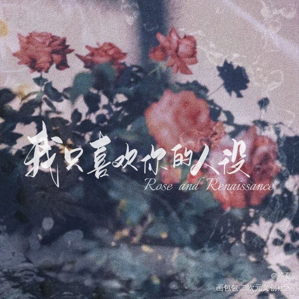 我只喜欢你的人设_我只喜欢你的人设我要上首推字体设计见字如晤板写绘画作品