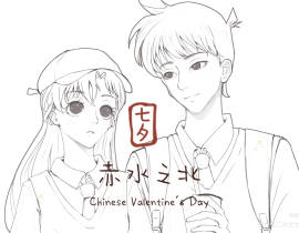 客稿新兰情头_绘画作品
