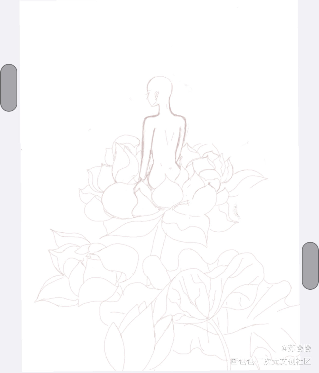 害触控笔还没到真的好难熬_手绘绘画作品