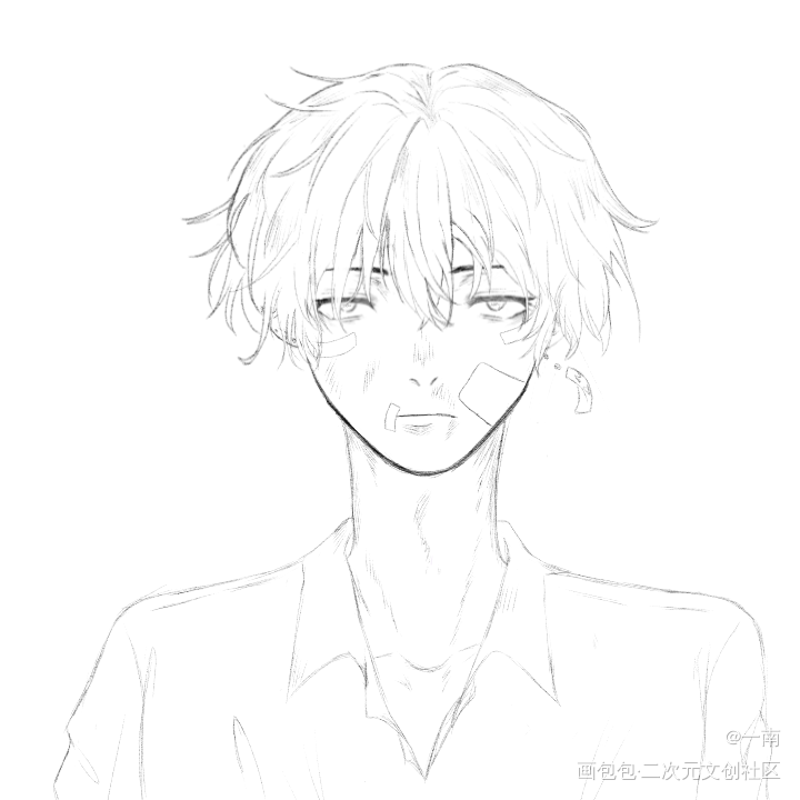 摸鱼_随手摸鱼绘画作品