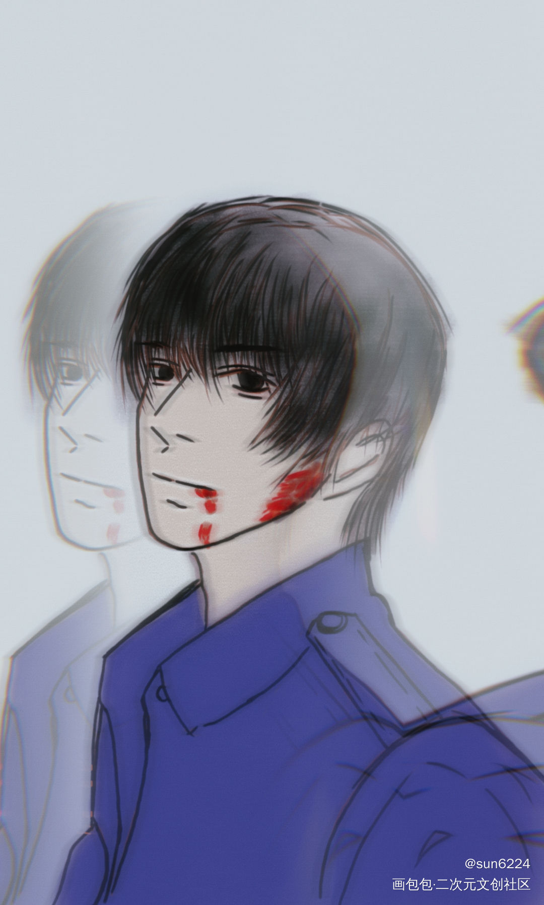 破云_破云严江绘画作品