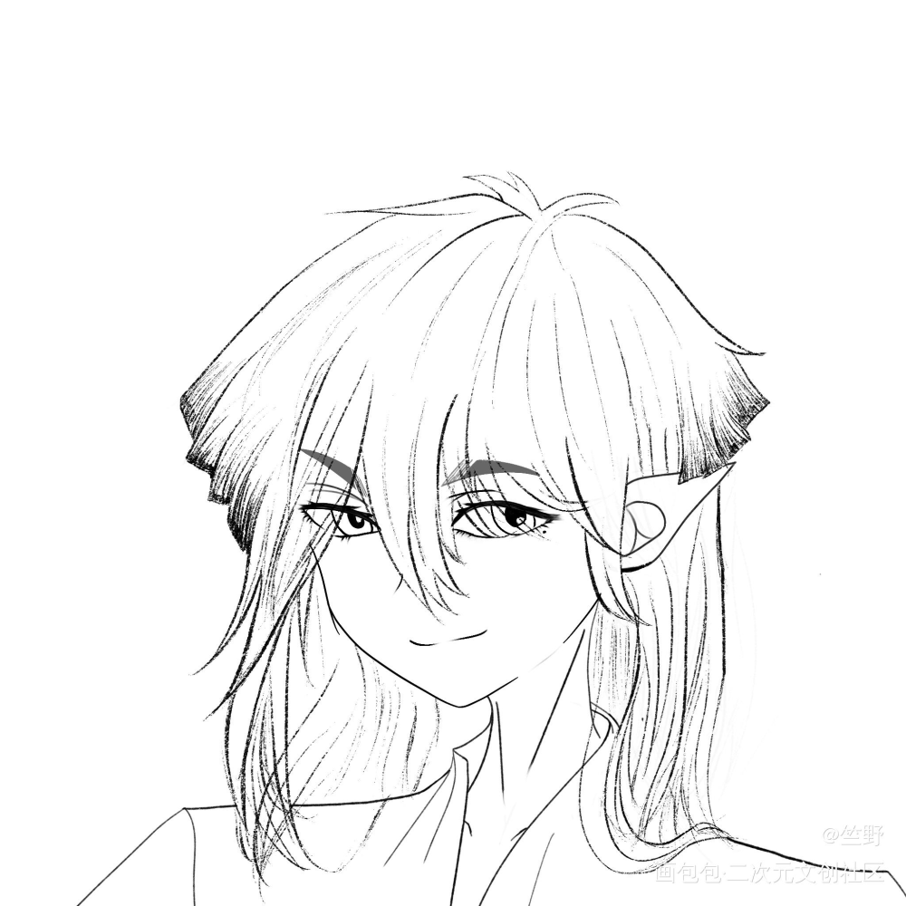 小狐狸～～_oc绘画作品