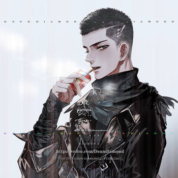 顾飞_撒野顾飞插画同人d桑diamond游乐园绘画作品