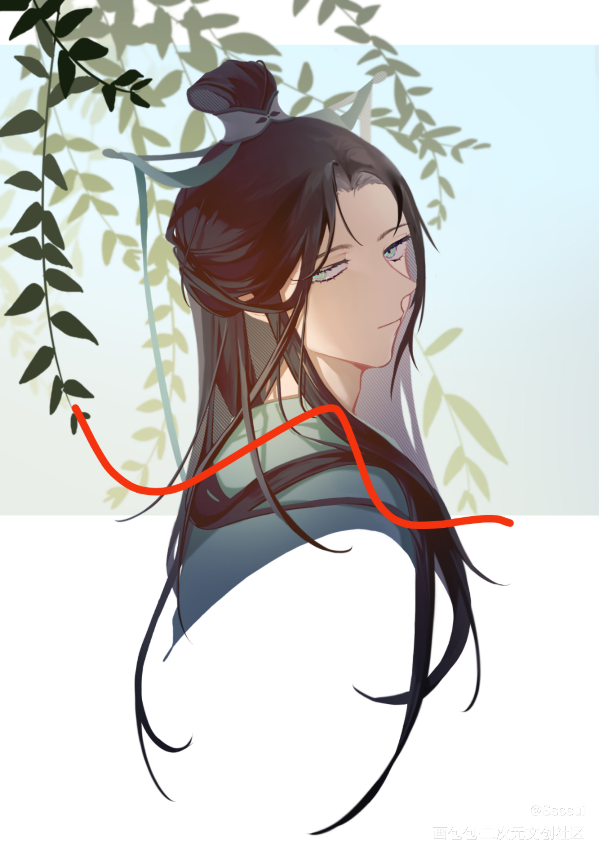 沈清秋_人渣反派自救系统沈清秋原耽绘画作品