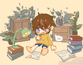 朋友的自设_绘画作品