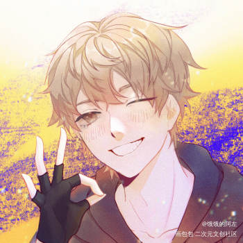 盗墓笔记吴邪平涂绘画作品