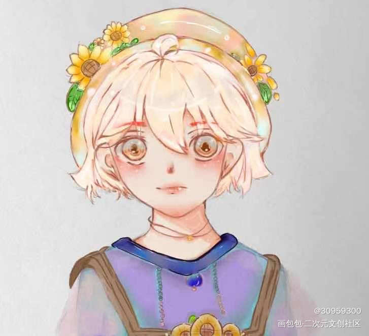 _平涂绘画作品