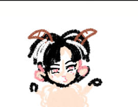 黎叔叔的小玩偶_绘画作品
