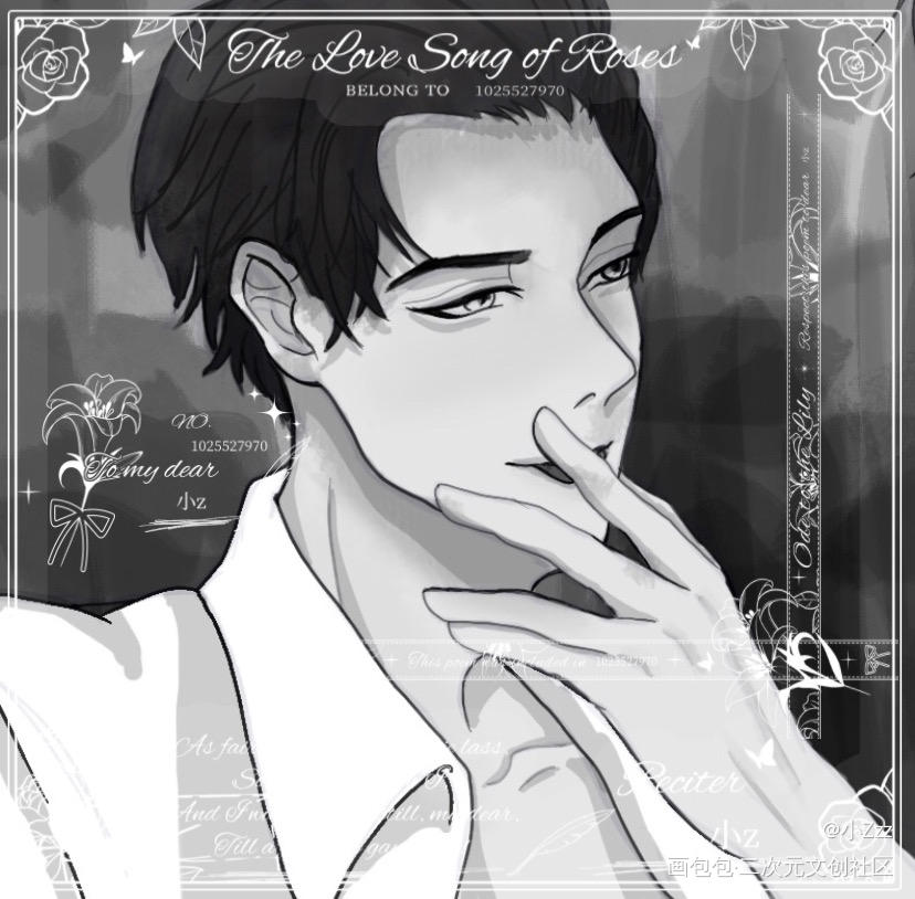 简哥，别这样_188男团李简绘画作品