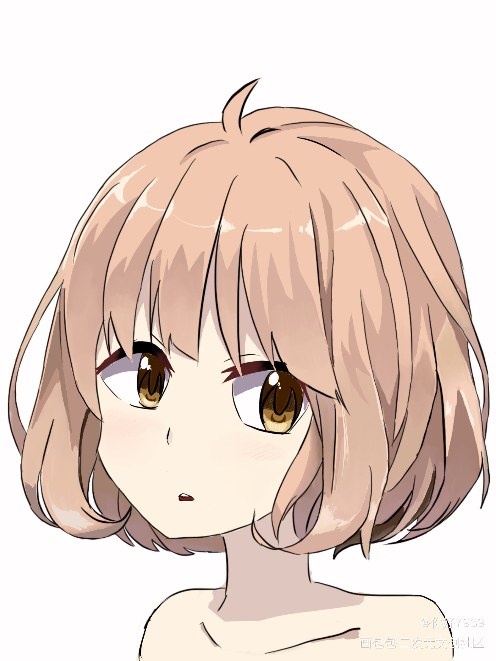 动漫头像_Q版头像绘画作品