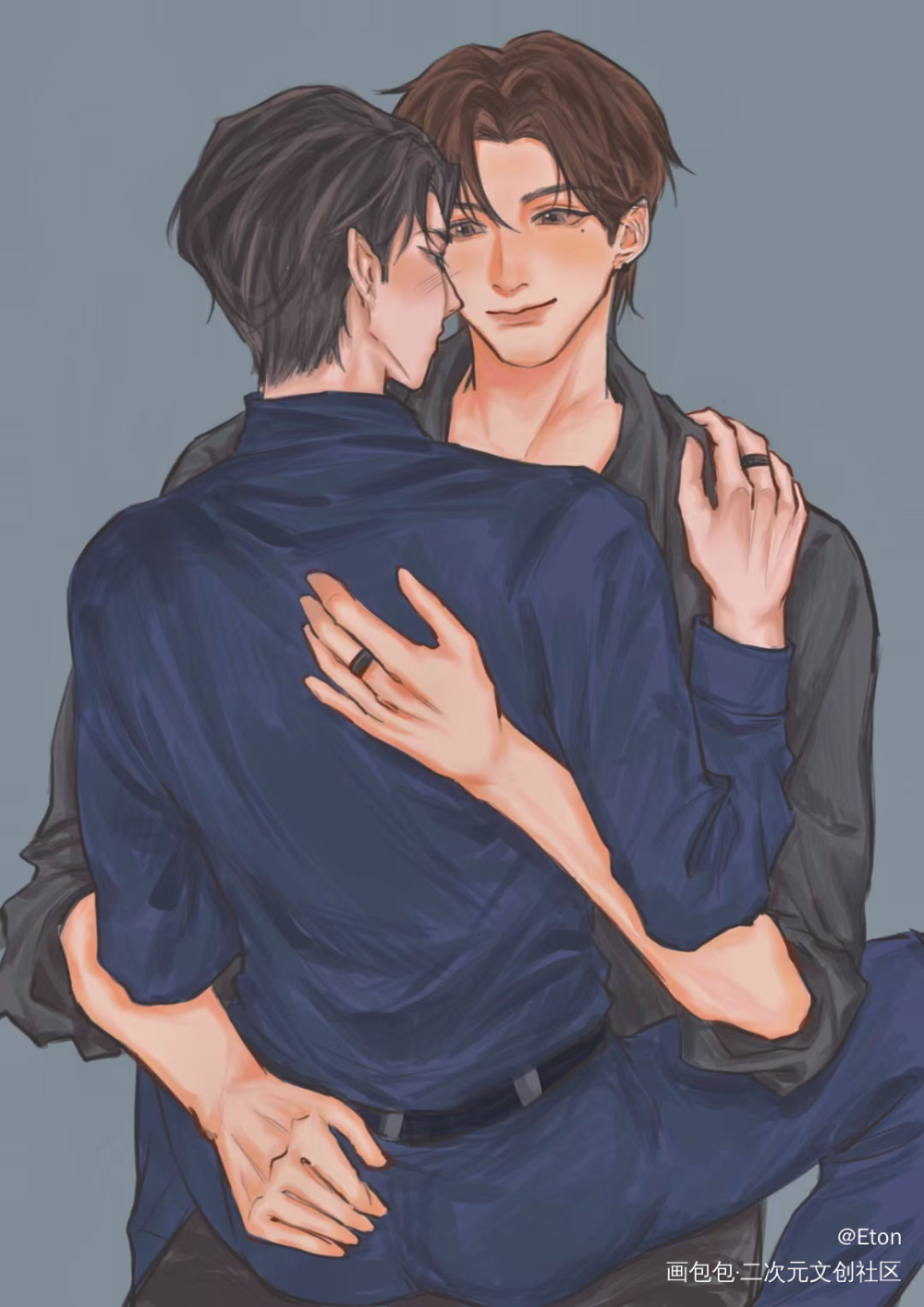 是之前画的妹叔_谁把谁当真188男团妹叔绘画作品