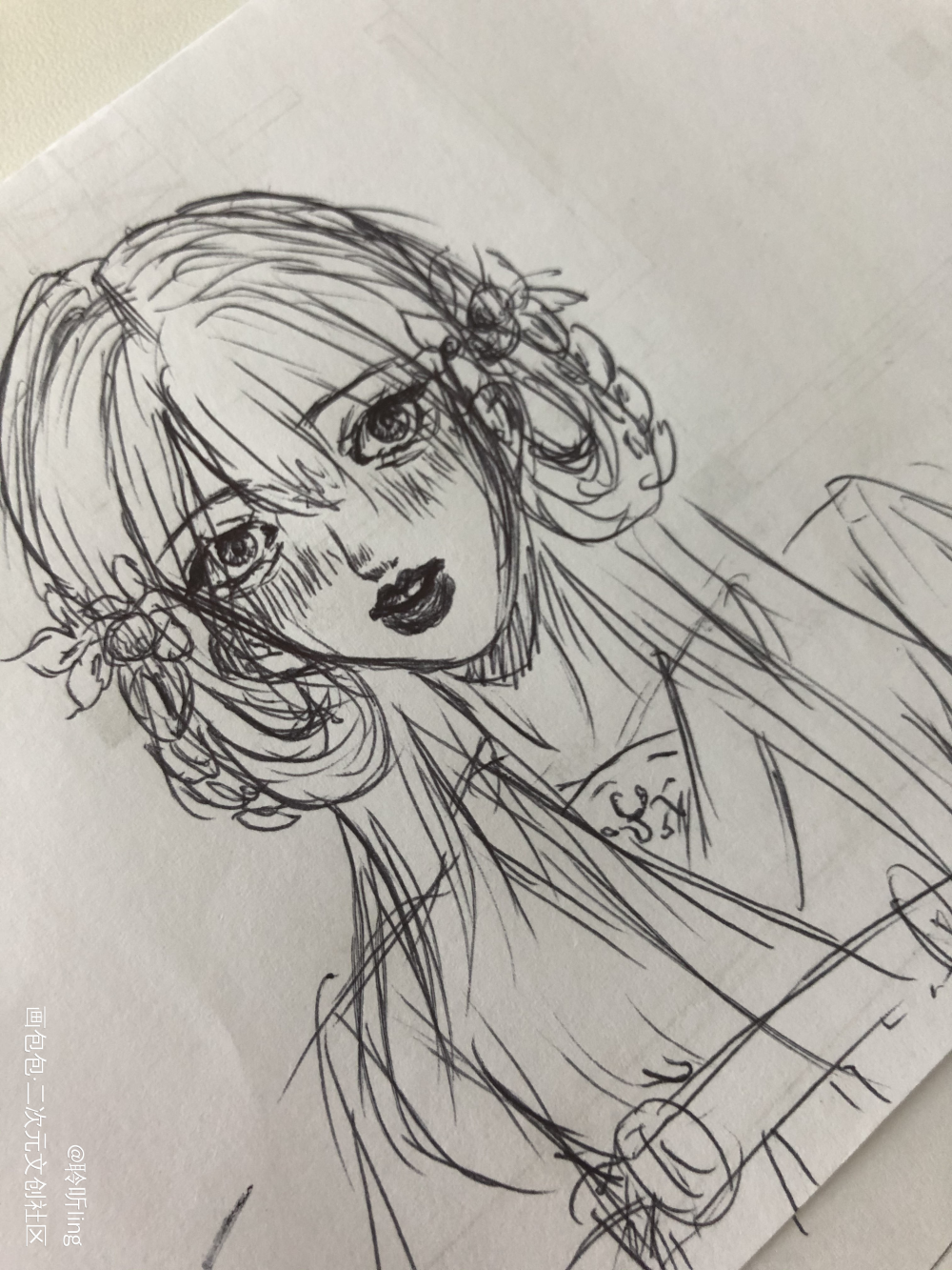 手绘摸?_手绘绘画作品