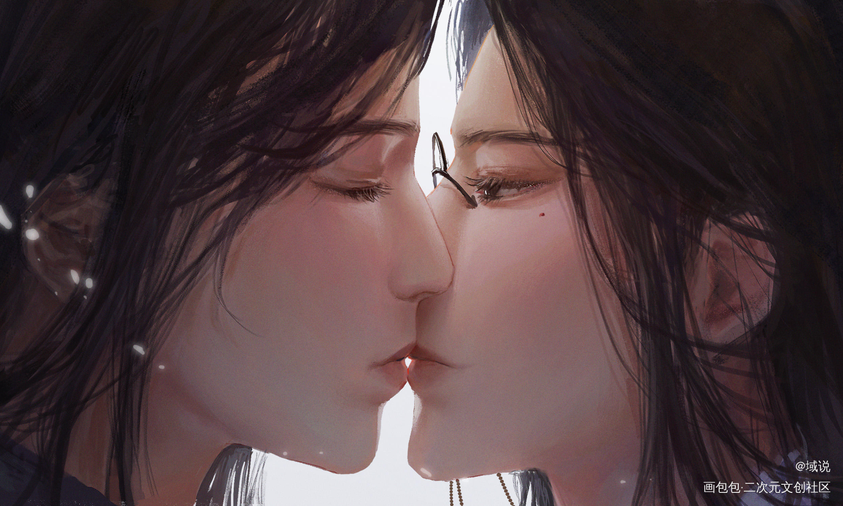 亲一个_杀破狼长顾priest绘画作品