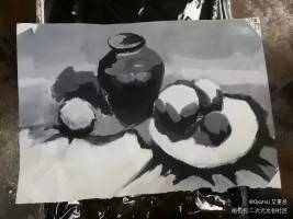 低配达芬奇6_手绘黑白绘画练习临摹绘画绘画作品