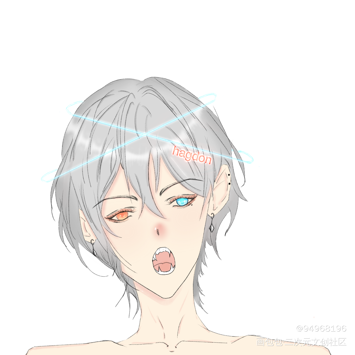 吸血鬼_手绘绘画作品