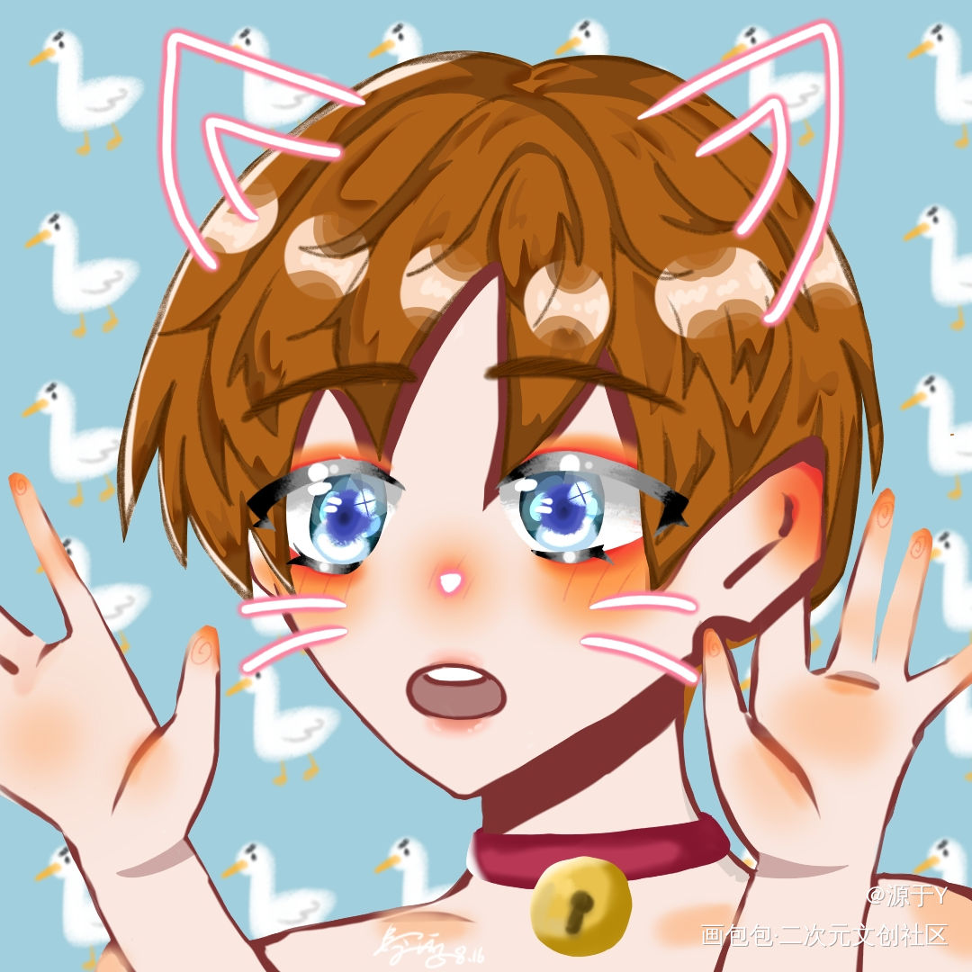 猫猫秀_188男团群秀绘画作品