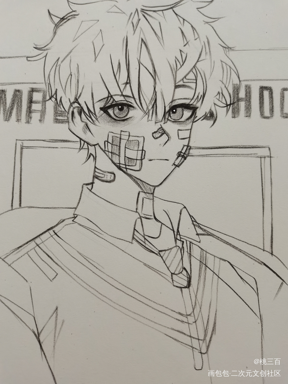_手绘临摹绘画作品