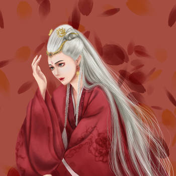 山河令 喜丧鬼同人_山河令喜丧鬼厚涂求点评我要上首推头像插画同人