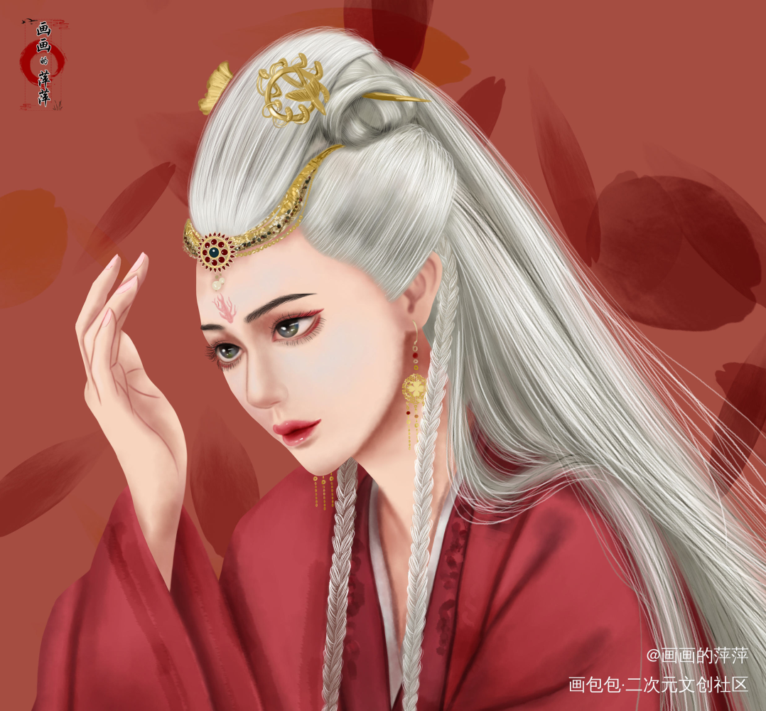 山河令 喜丧鬼同人_山河令喜丧鬼厚涂求点评我要上首推头像插画同人绘画作品