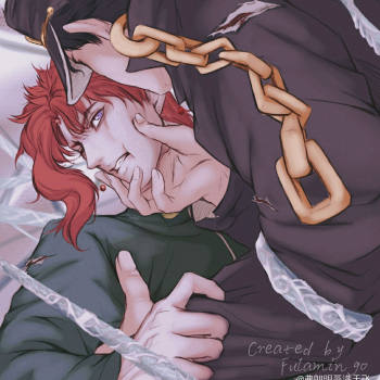 指绘【承花】给小猫咪拔肉芽_jojo的奇妙冒险承花空条承太郎花京院