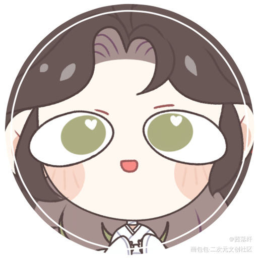 是怜怜呀_天官赐福Q版绘画作品