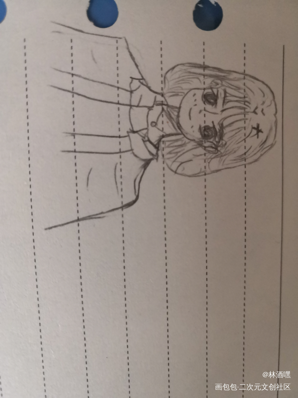 画的自己啦_手绘Q版绘画作品