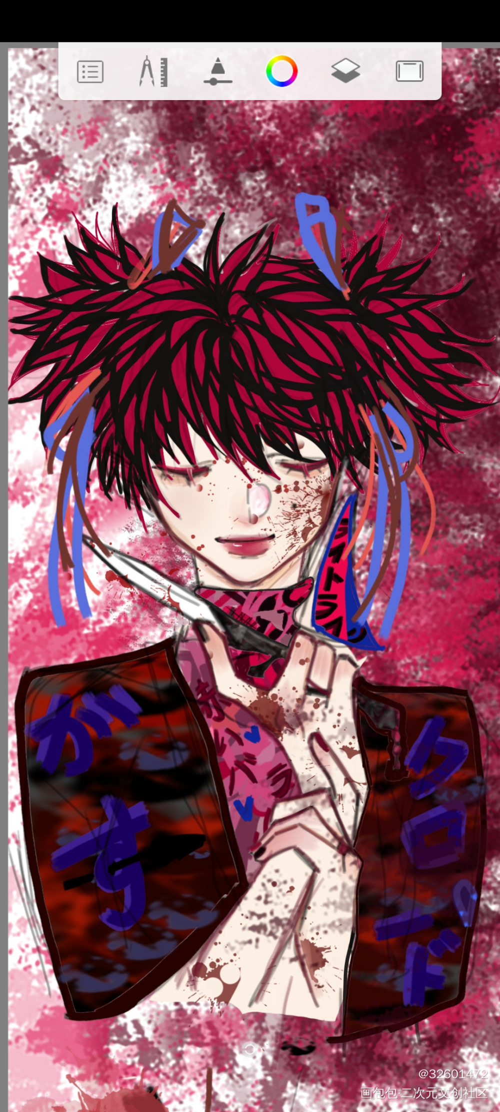我爱模板_模板oc绘画作品